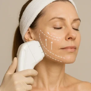 Woman having HI-FU to reduce wrinkles call LA LIPO Greater London (Hillingdon) Now!