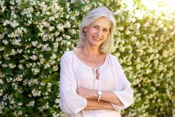Older woman happy with urinary incontinence treatment Greater London (Hillingdon)